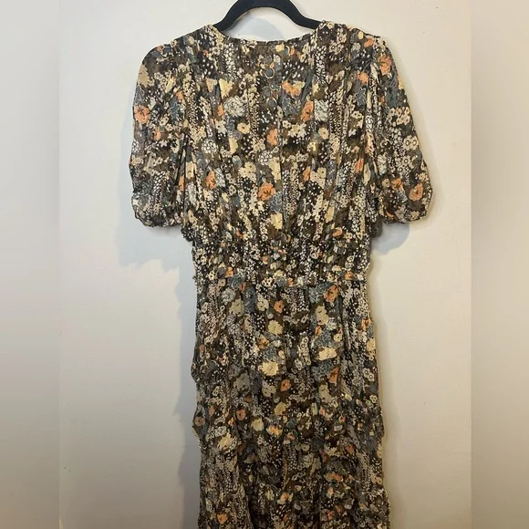 Ulla Johnson Aliya silk floral dress